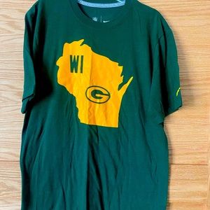 Green Bay Packers T-Shirt Sz S, Nike
